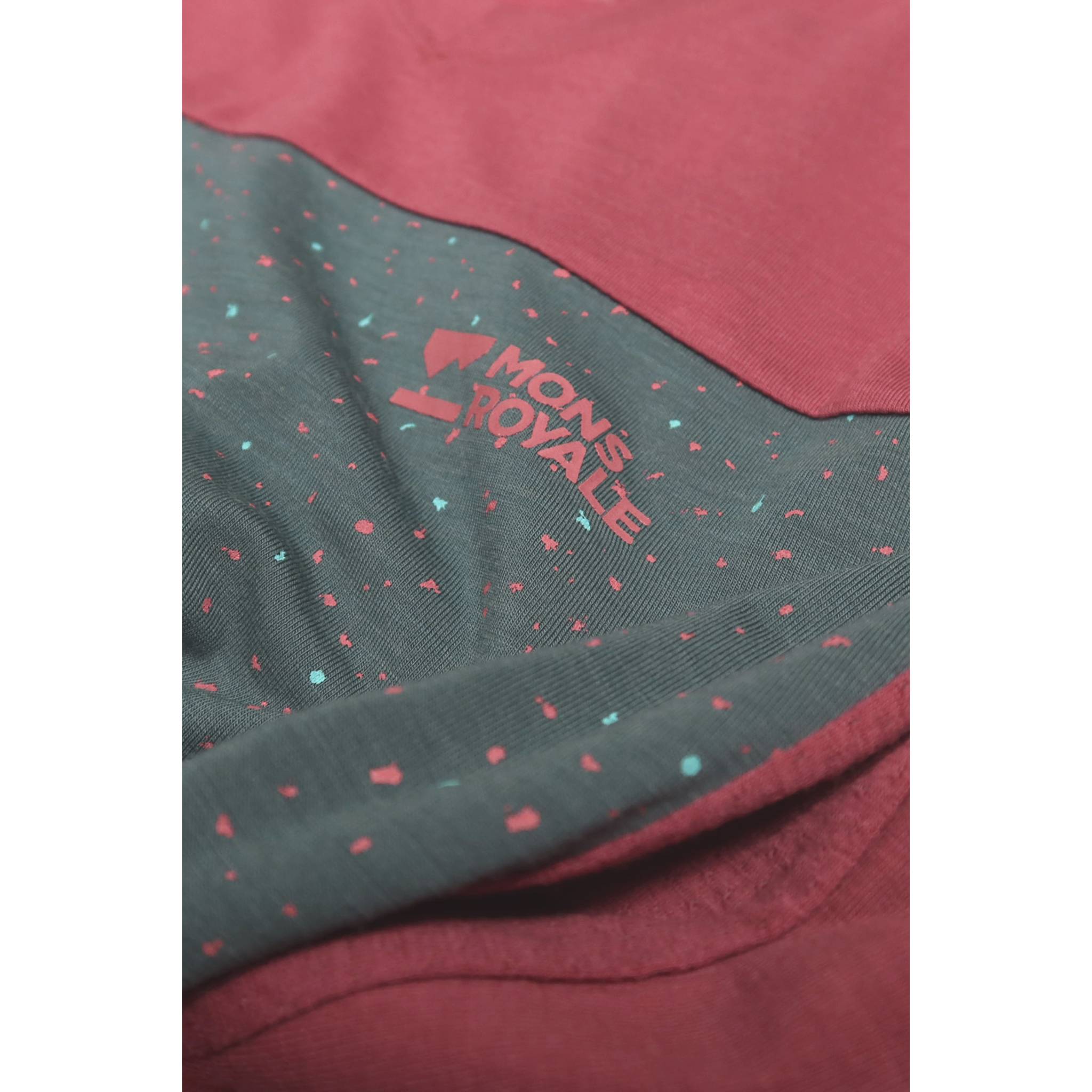 Mons Royale Women's Redwood Enduro VT Jersey - Terracotta / Terrazzo