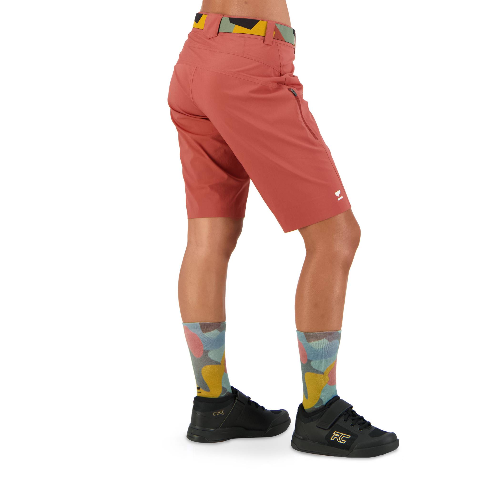 Mons Royale Women's Virage Bike Shorts - Terracotta