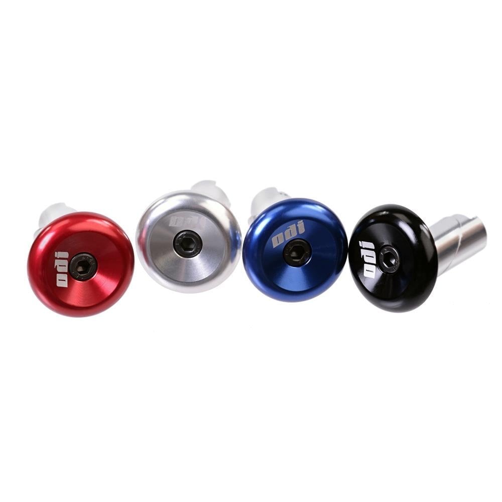 ODI Aluminium Bar End Plugs Black