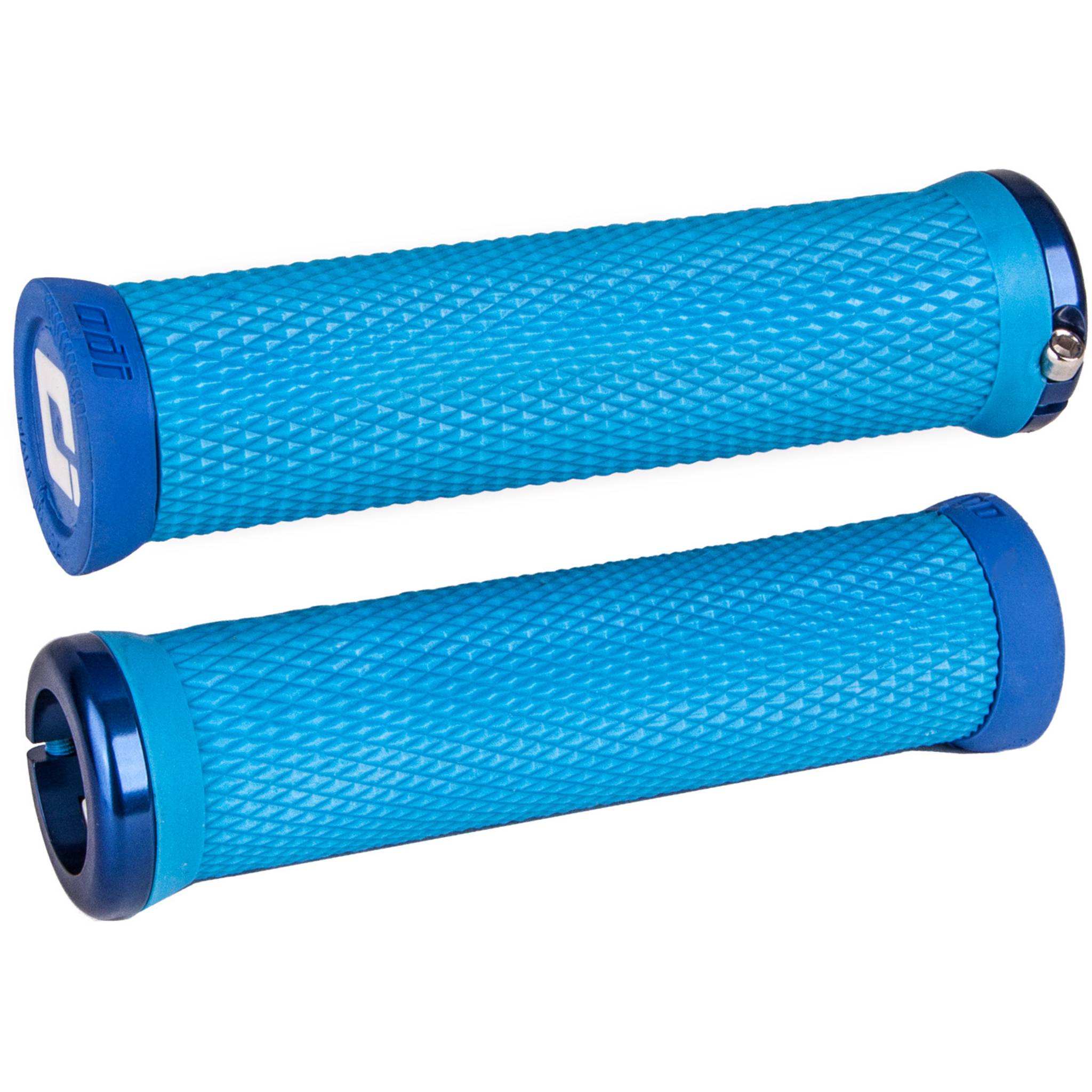 ODI Elite Motion MTB Lock On Grips Blue/Blue