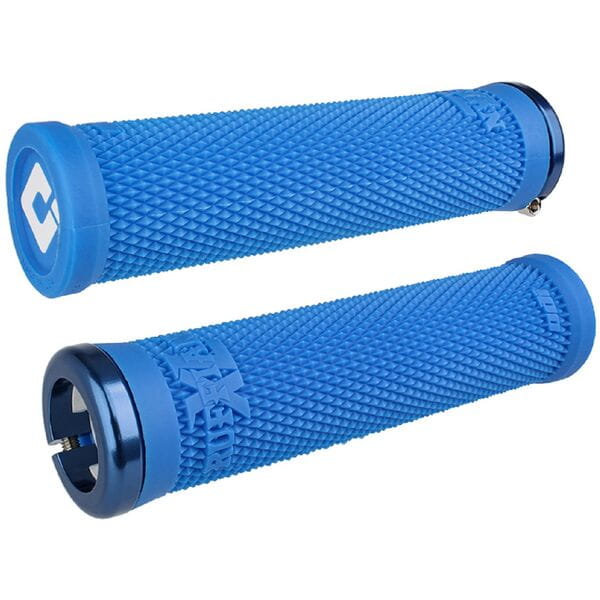 ODI Ruffian XL v2.1 MTB Lock On Grips Blue / 135mm