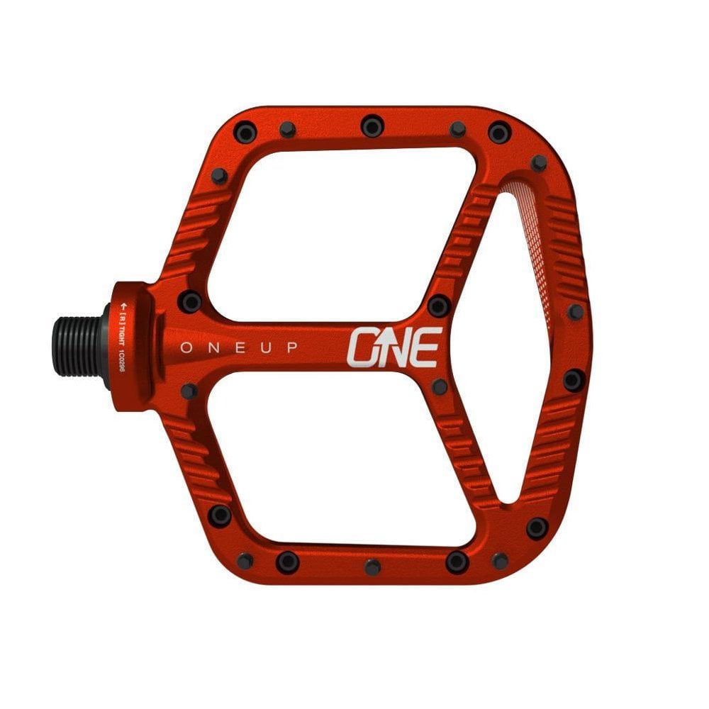 OneUp Aluminium Pedals Red
