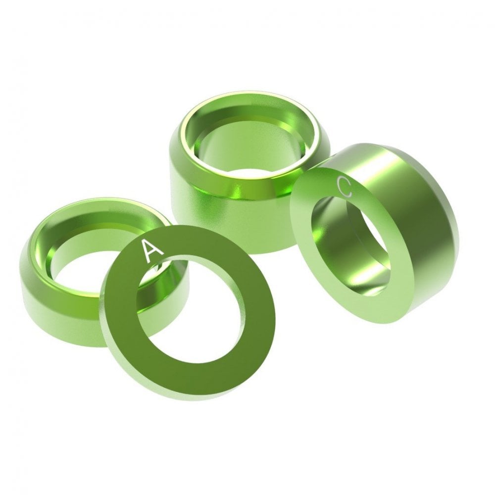OneUp Axle Shim Pack Green