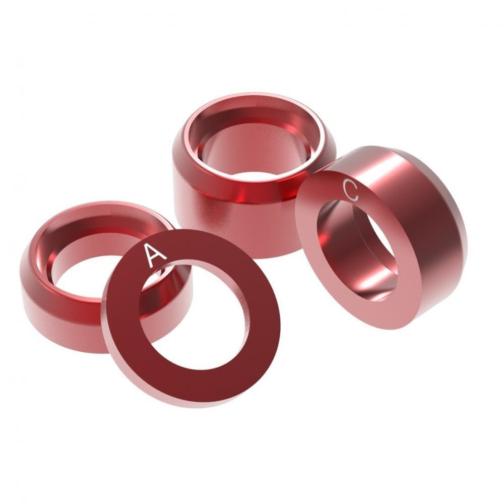 OneUp Axle Shim Pack Red