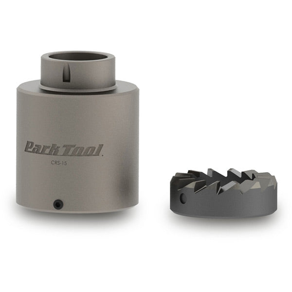 Park Tool CRC-15 Crown Race Cutter and Adapter For 1.5 Tapered Steerers ...