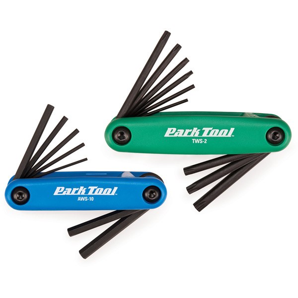 Park Tool FWS-2 Fold-Up Wrench Set Multicolour / One Size