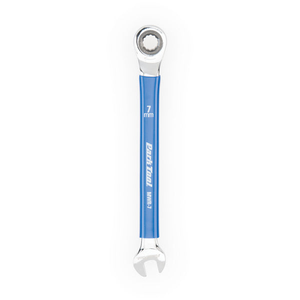 Park Tool MWR Ratcheting Metric Wrench Blue / Silver / 7mm
