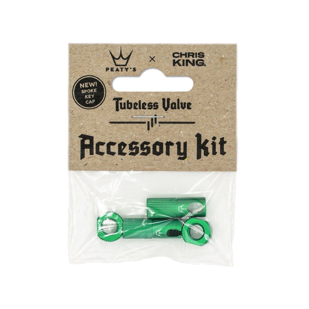 Peaty's Chris King Tubeless Valve Accessory Kit