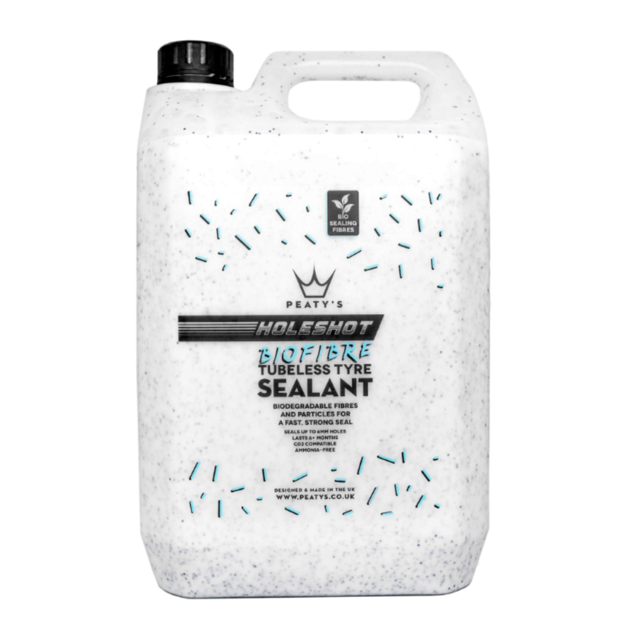 Peaty's Holeshot BioFibre Tubeless Tyre Sealant 5L