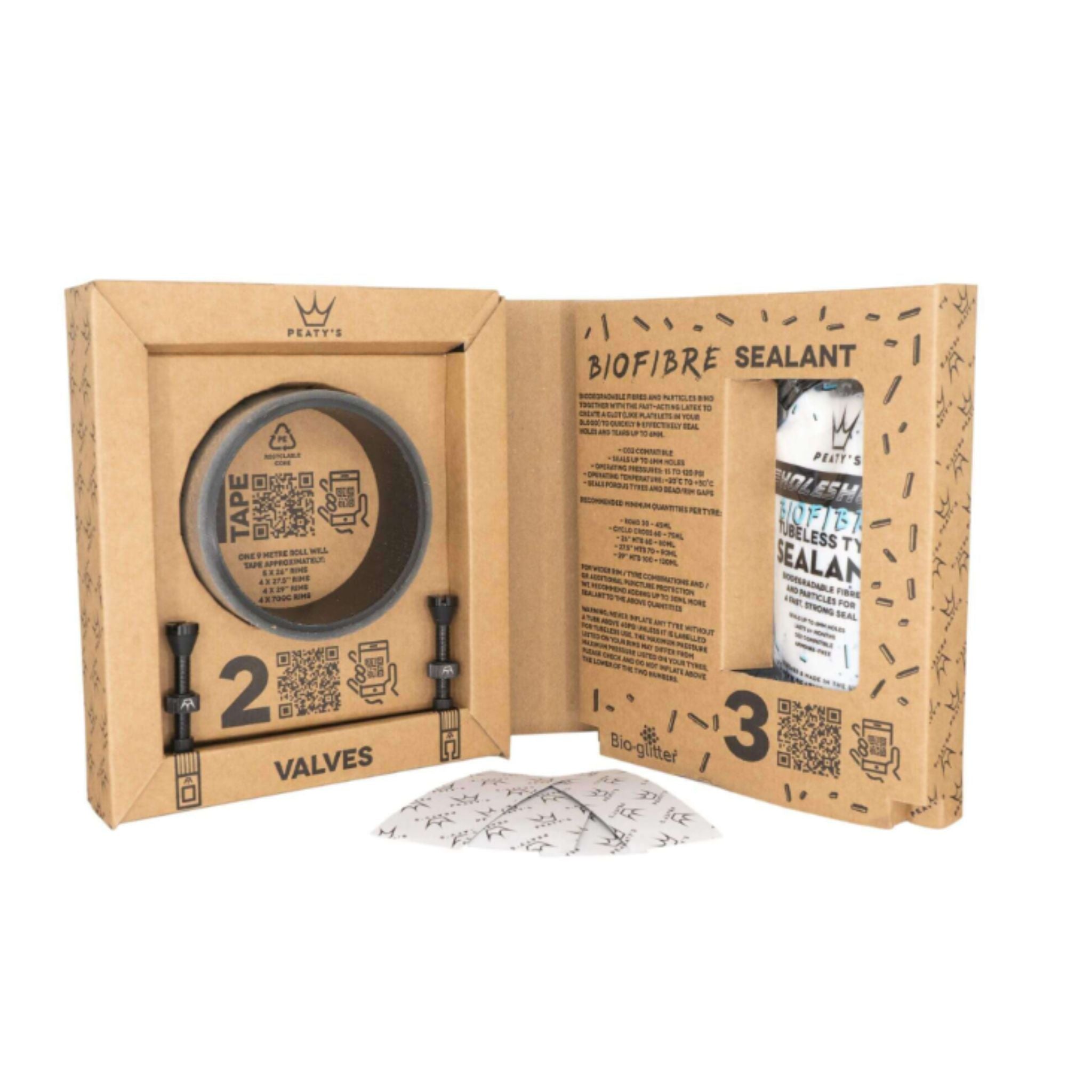 Peaty's Holeshot Tubeless Conversion Kit