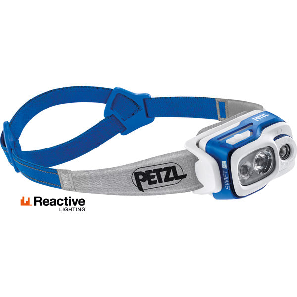 Petzl Swift RL 900 Lumen Headtorch Blue / One Size
