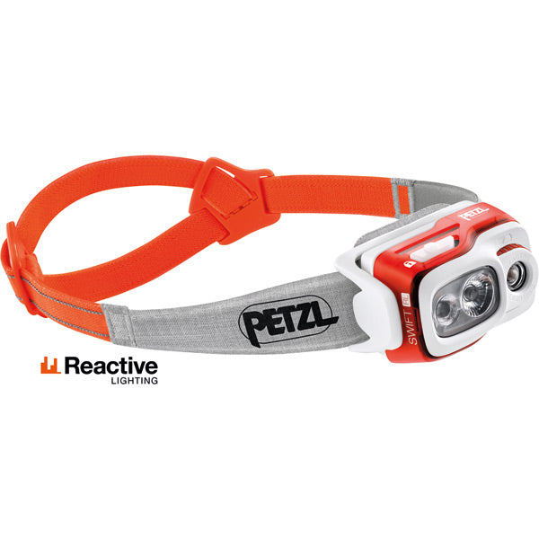Petzl Swift RL 900 Lumen Headtorch Orange / One Size