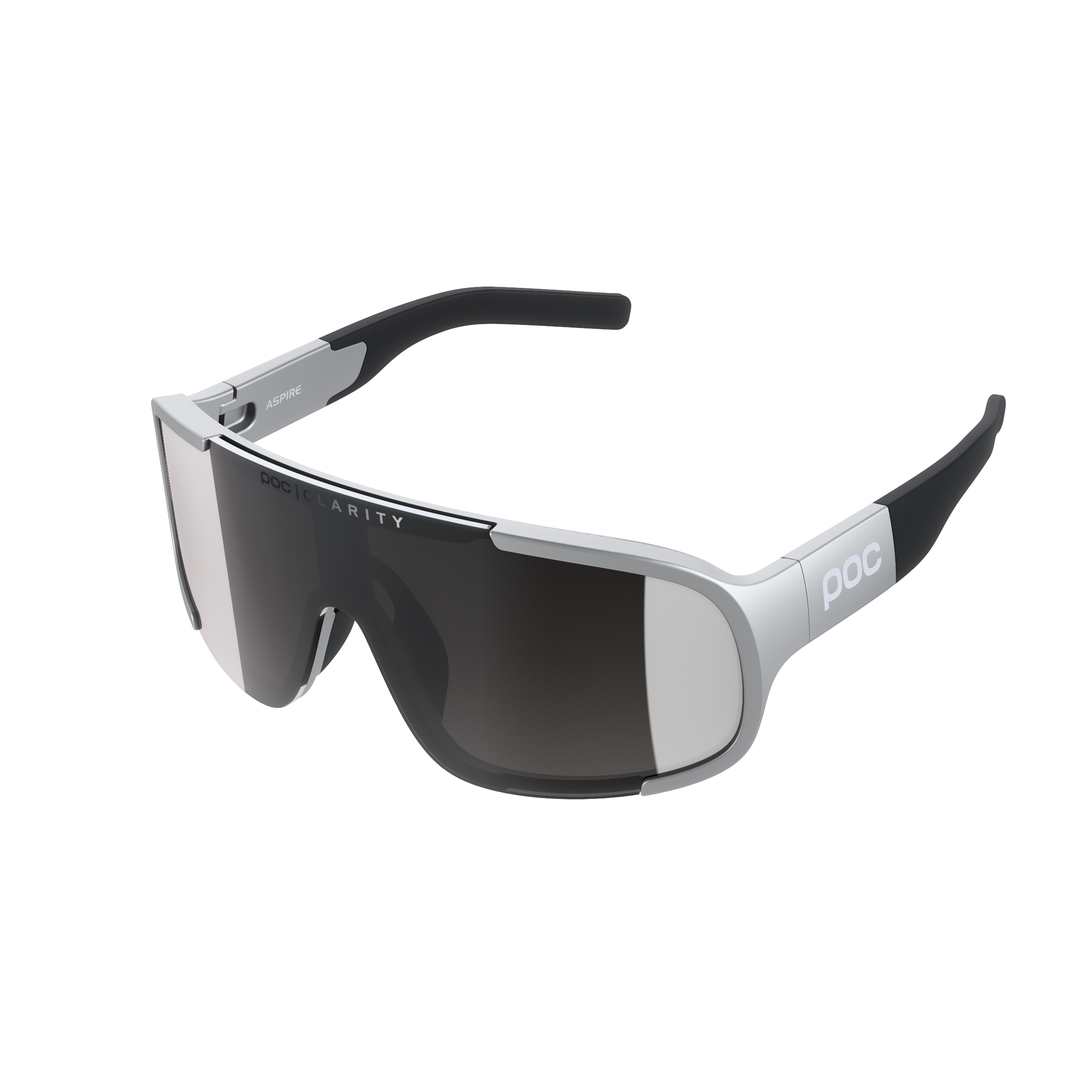 POC Aspire Argentite Silver / Clarity Universal/Silver Mirror