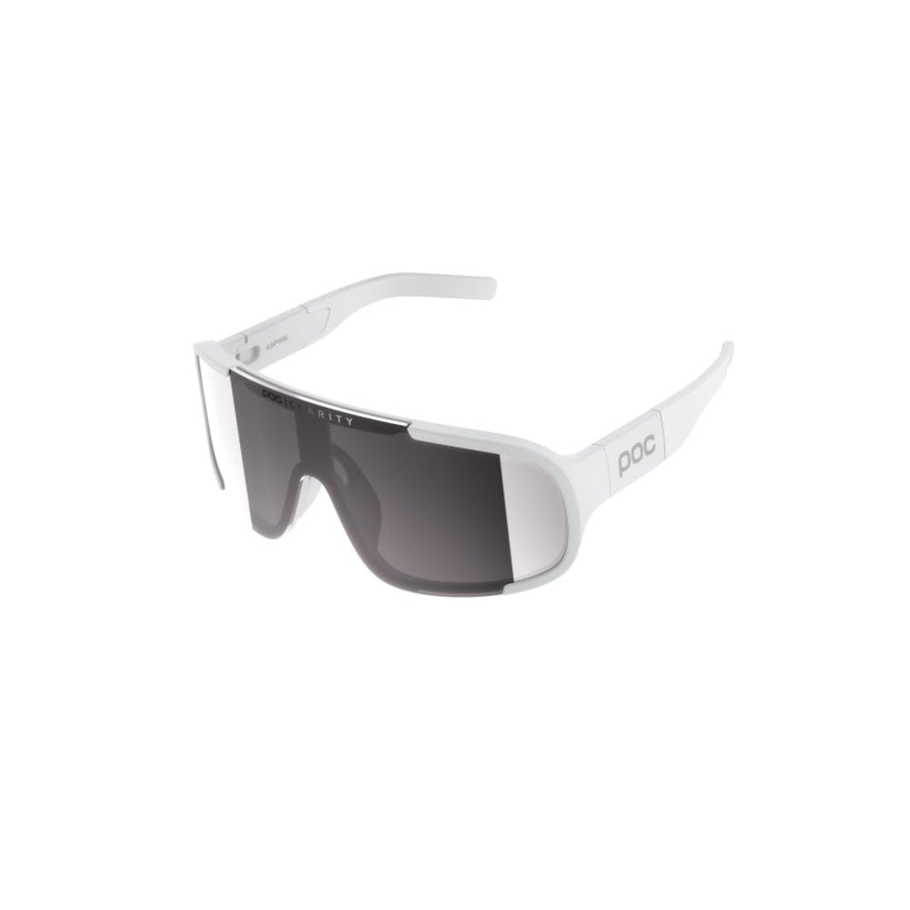 POC Aspire Hydrogen White / Violet/Silver Mirror