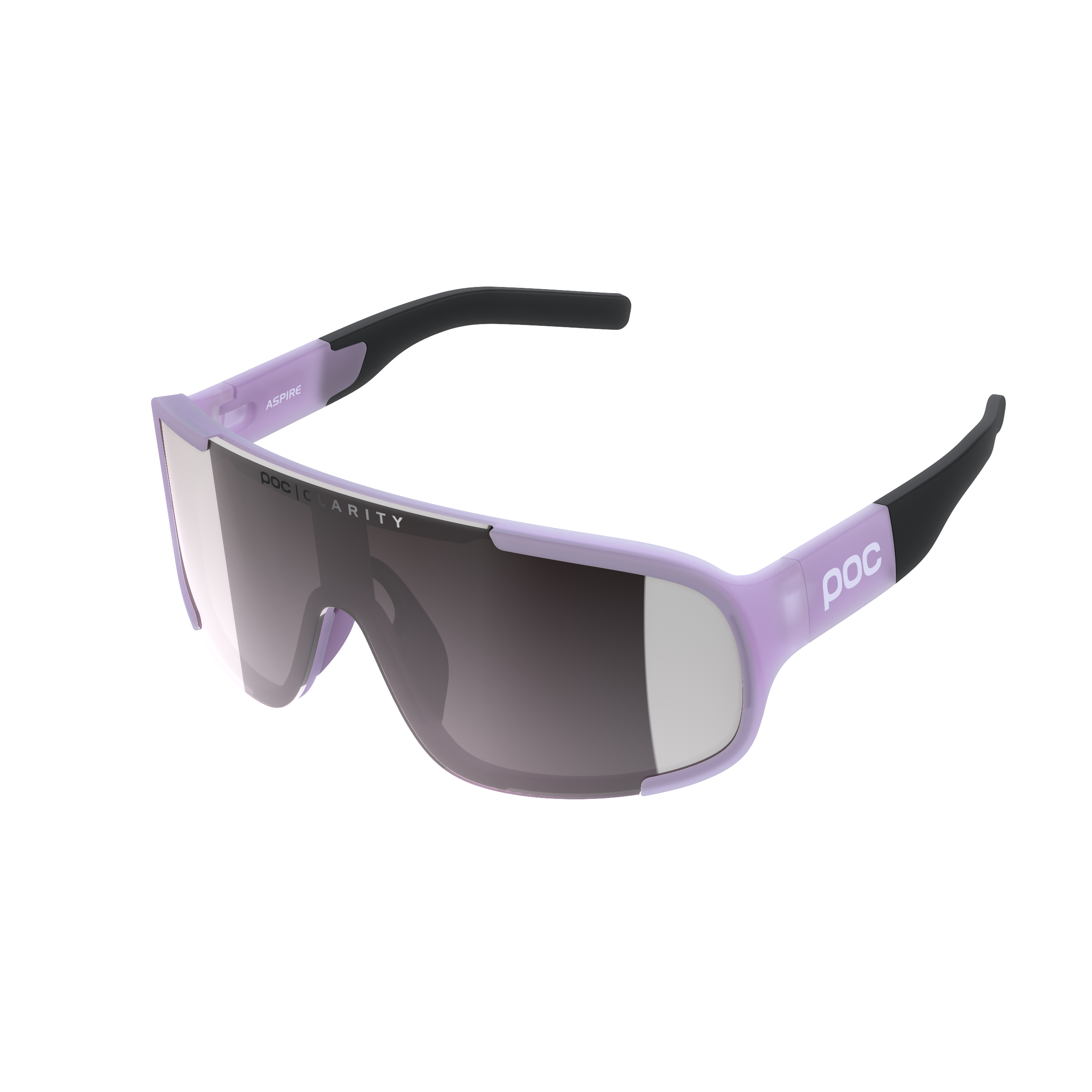 POC Aspire Purple Quartz Translucent / Violet/Silver Mirror
