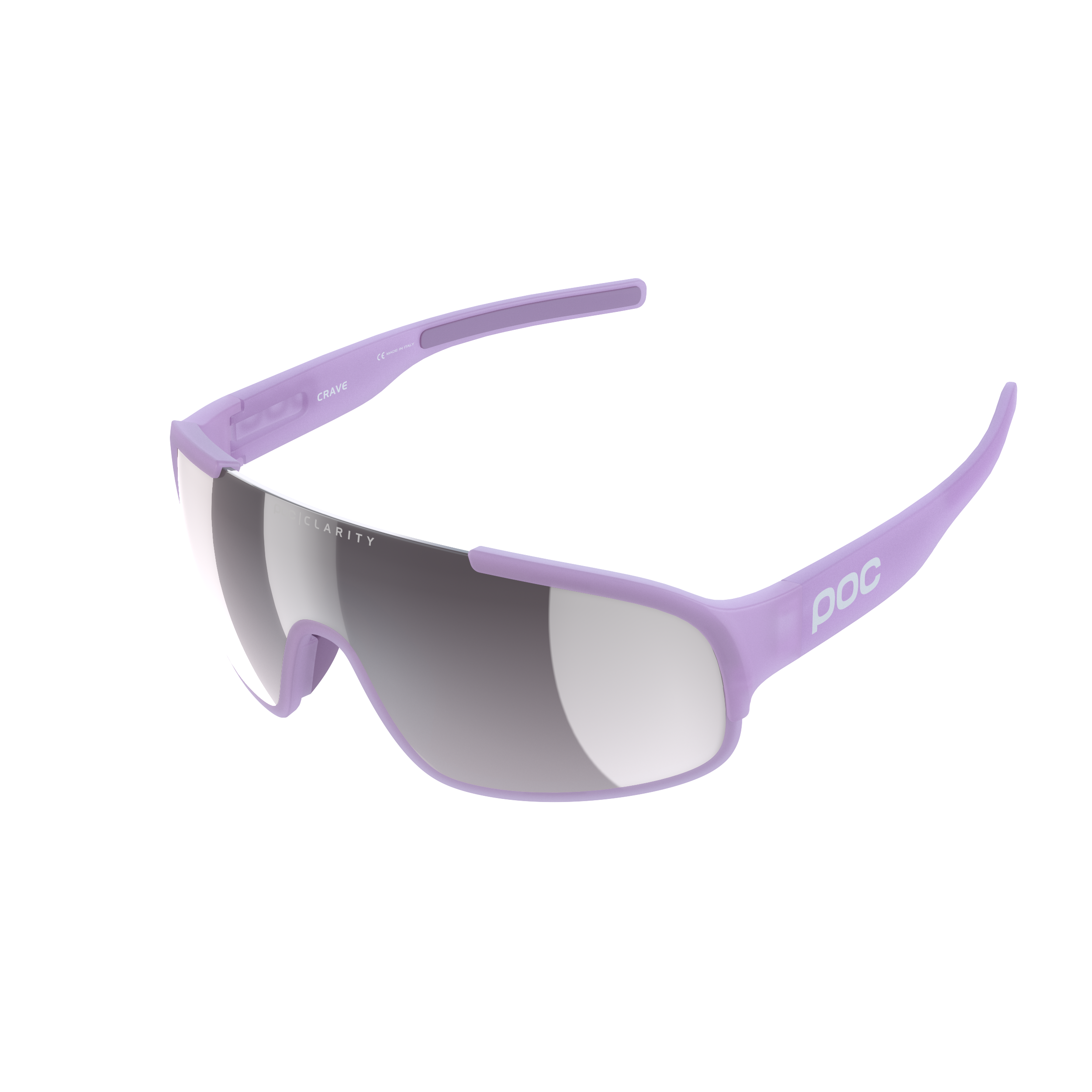 POC Crave Purple Quartz Translucent / Violet/Silver Mirror