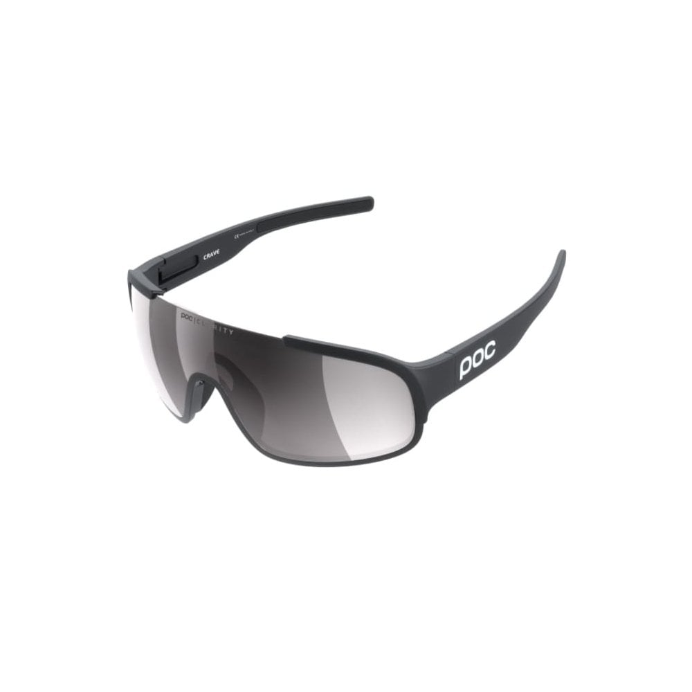 POC Crave Uranium Black / Violet/Silver Mirror