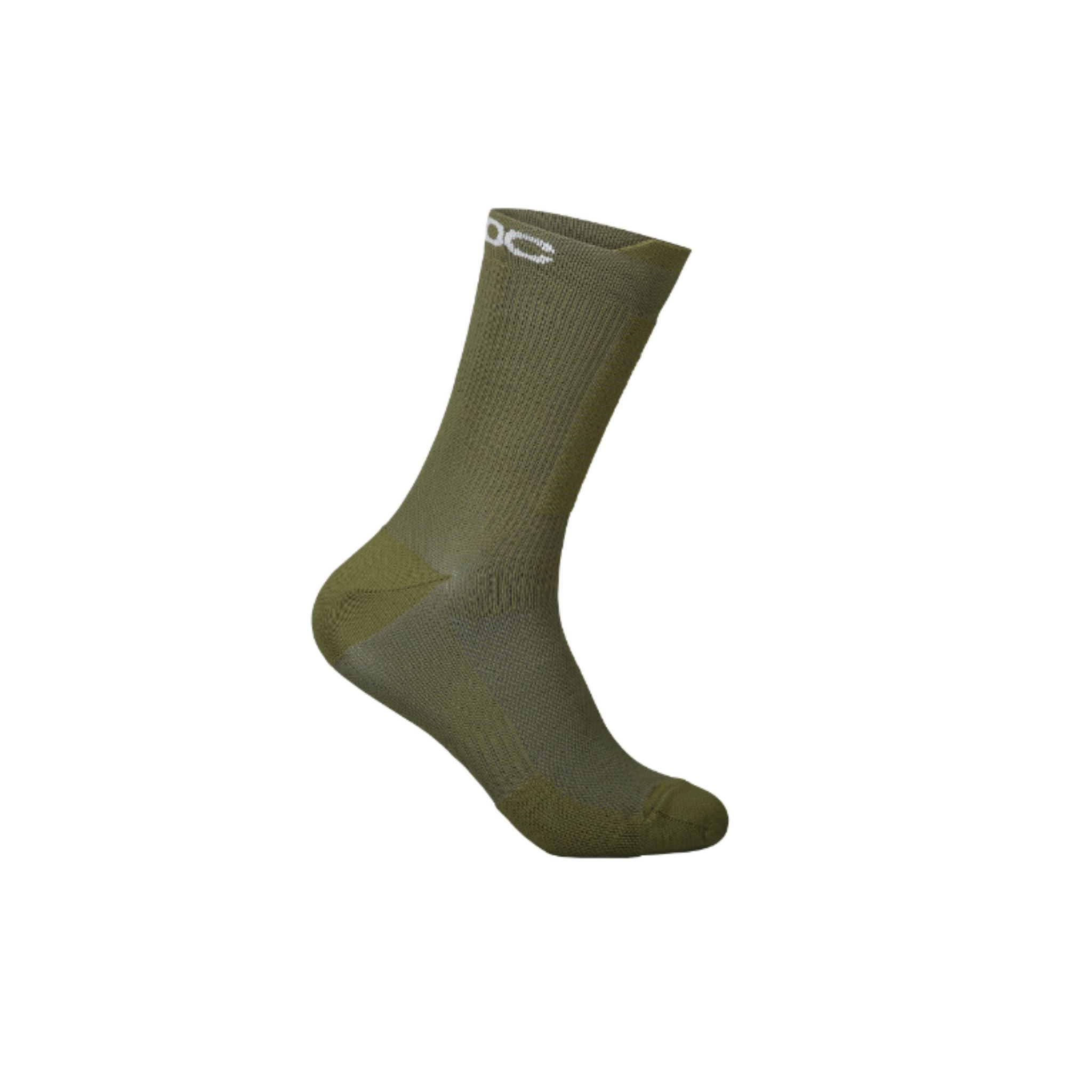 POC Lithe MTB Sock Mid Epidote Green / Medium/40-42
