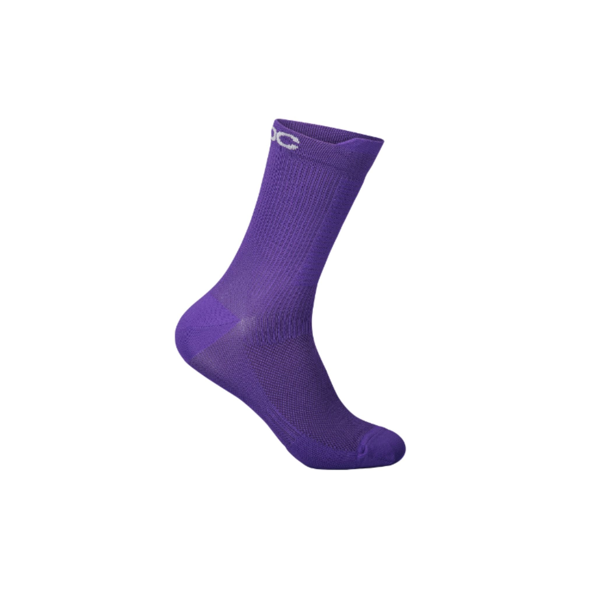 POC Lithe MTB Sock Mid Sapphire Purple / Medium/40-42