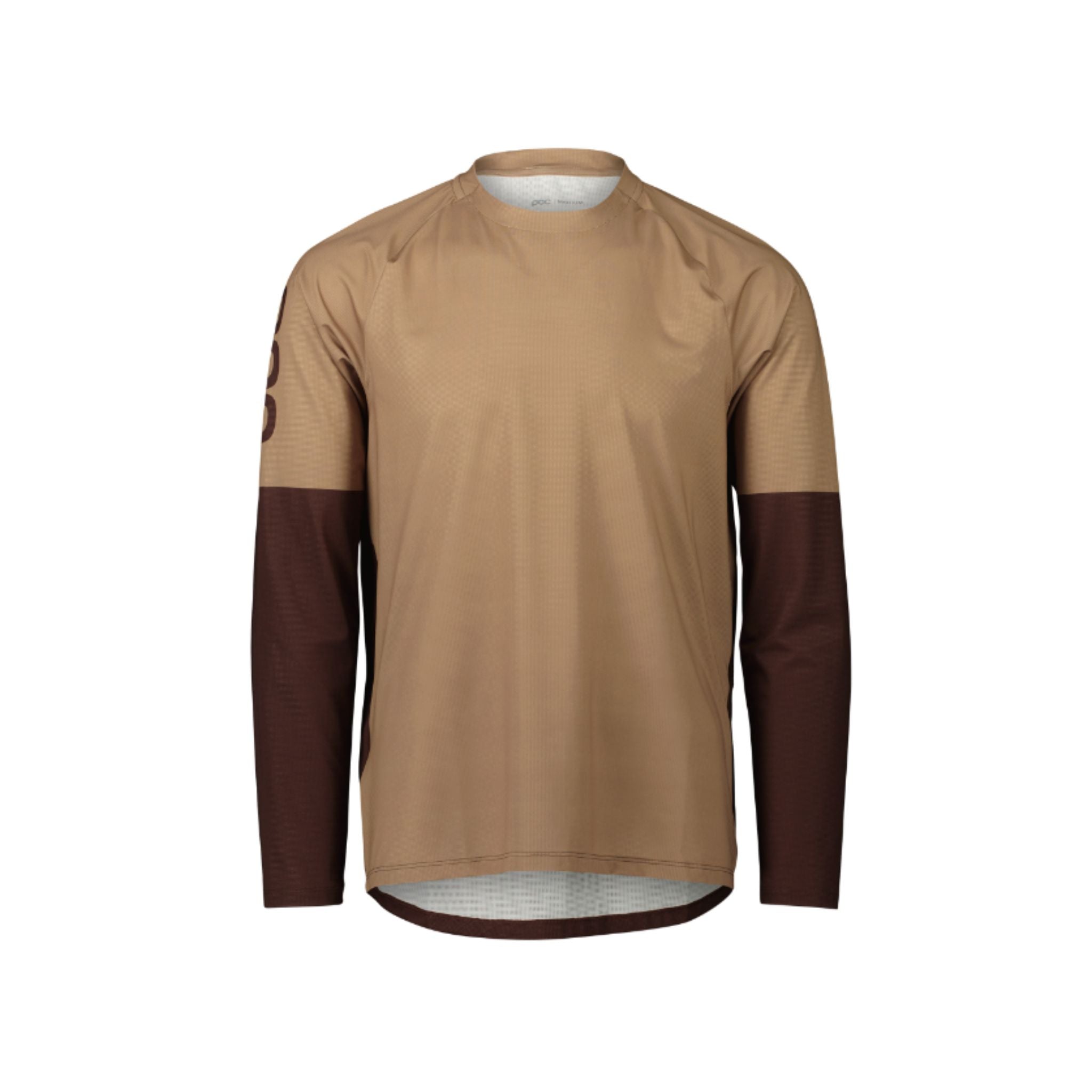 POC Men's Essential MTB LS Jersey Jasper Brown / S