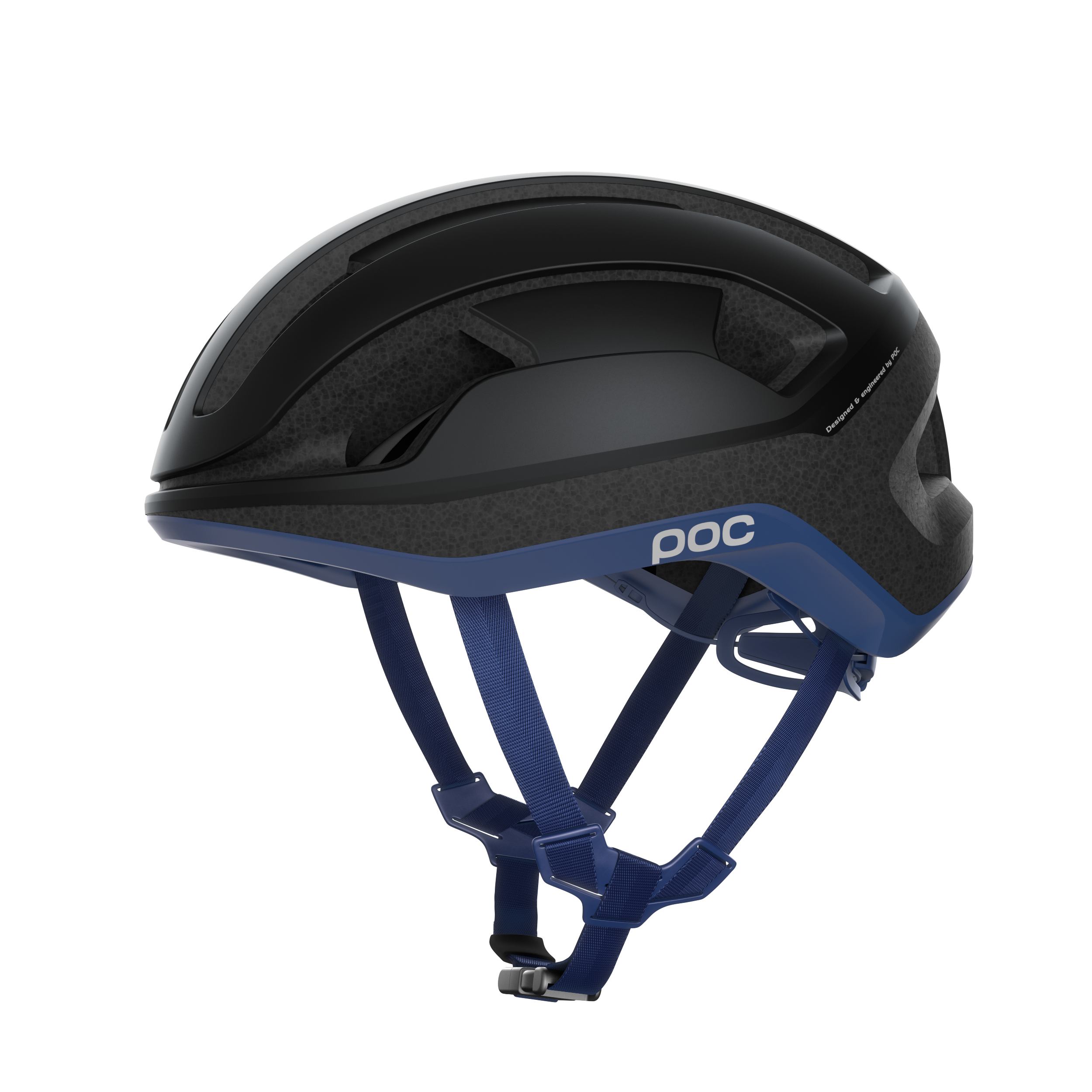 POC Omne Lite Helmet Uranium Black/Lead Blue Matt / S/50-56cm