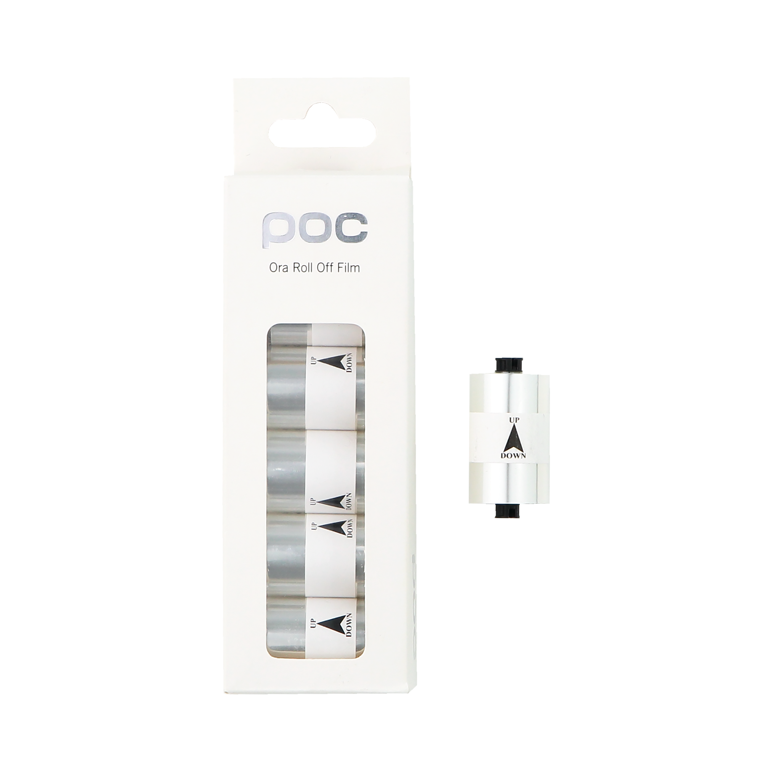 POC Ora Roll off Film Transparent / One size