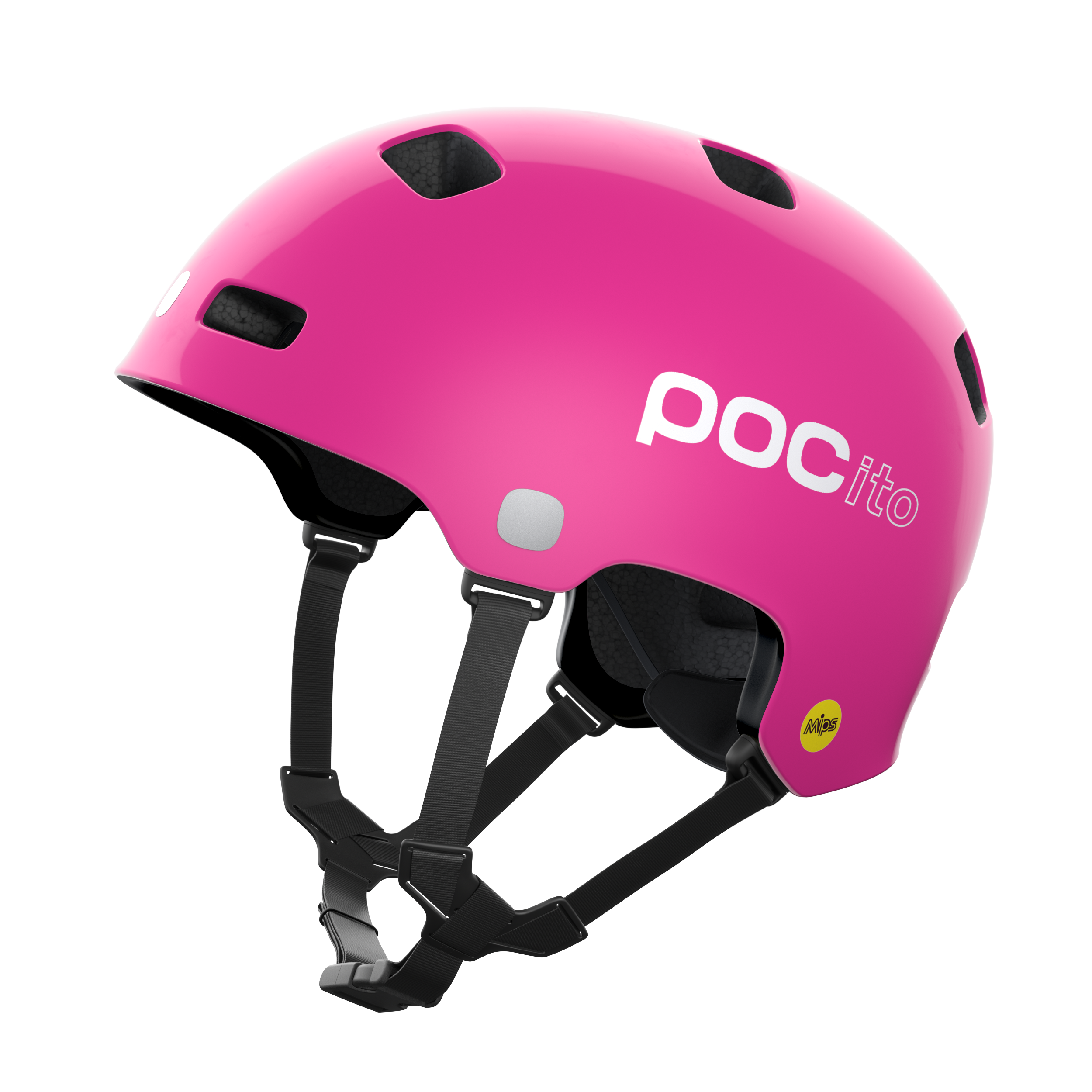 POC POCito Crane MIPS Helmet Fluorescent Pink / S/51-54