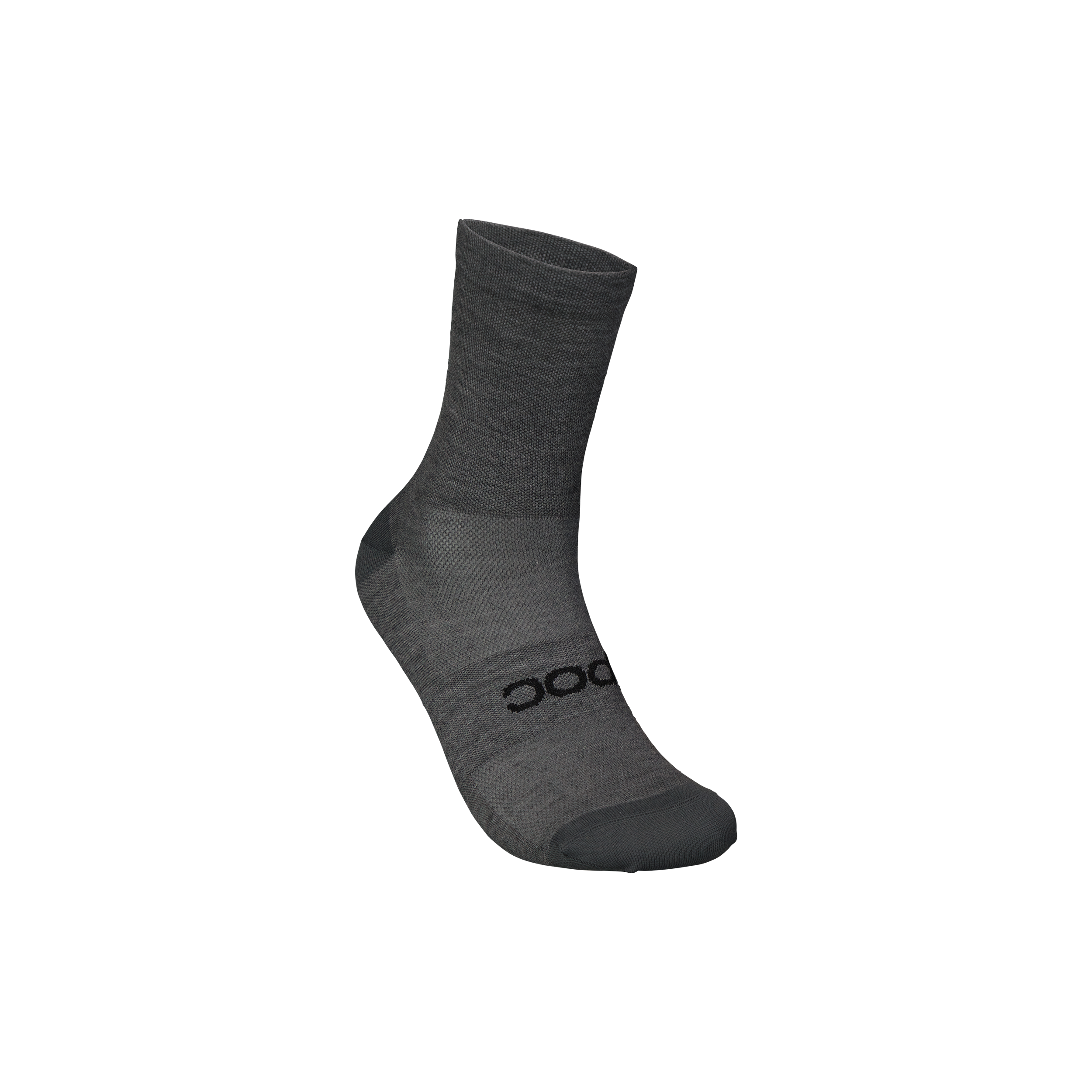 POC Zephyr Merino Sock Mid Sylvanite Grey Melange / Small/37-39