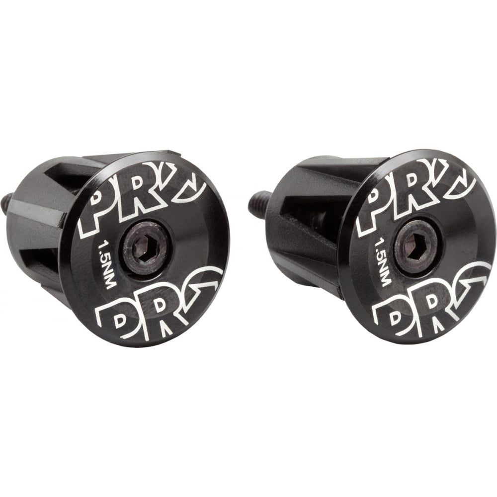 PRO Handlebar End Plug, Anodized Alloy, Black