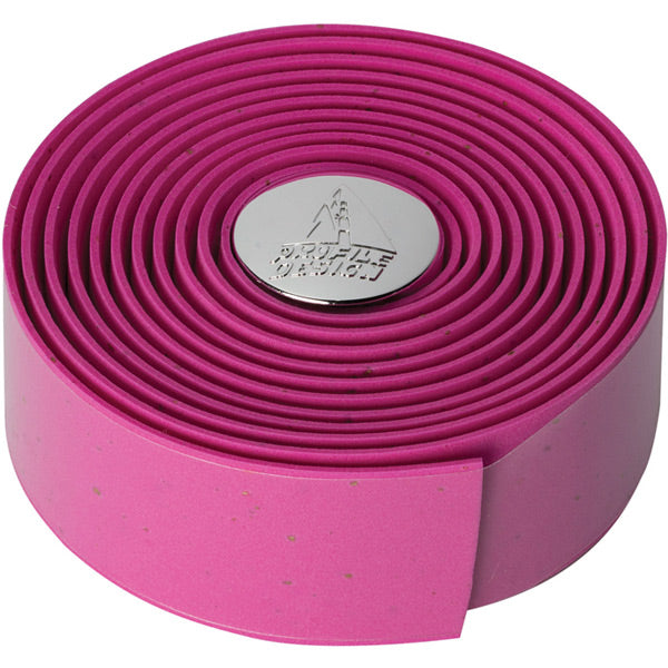 Profile Design Cork Handlebar Tape Hot Pink / One Size