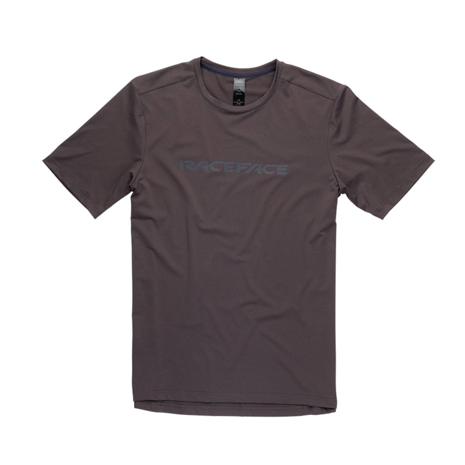 Race Face Commit Short Sleeve Tech Top Charcoal / L