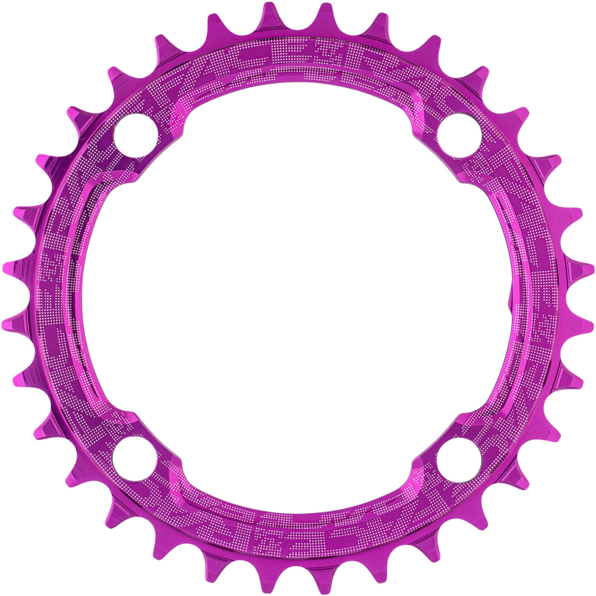 RaceFace Narrow Wide Chainring 104/110/130 BCD Purple / 104 x 30T