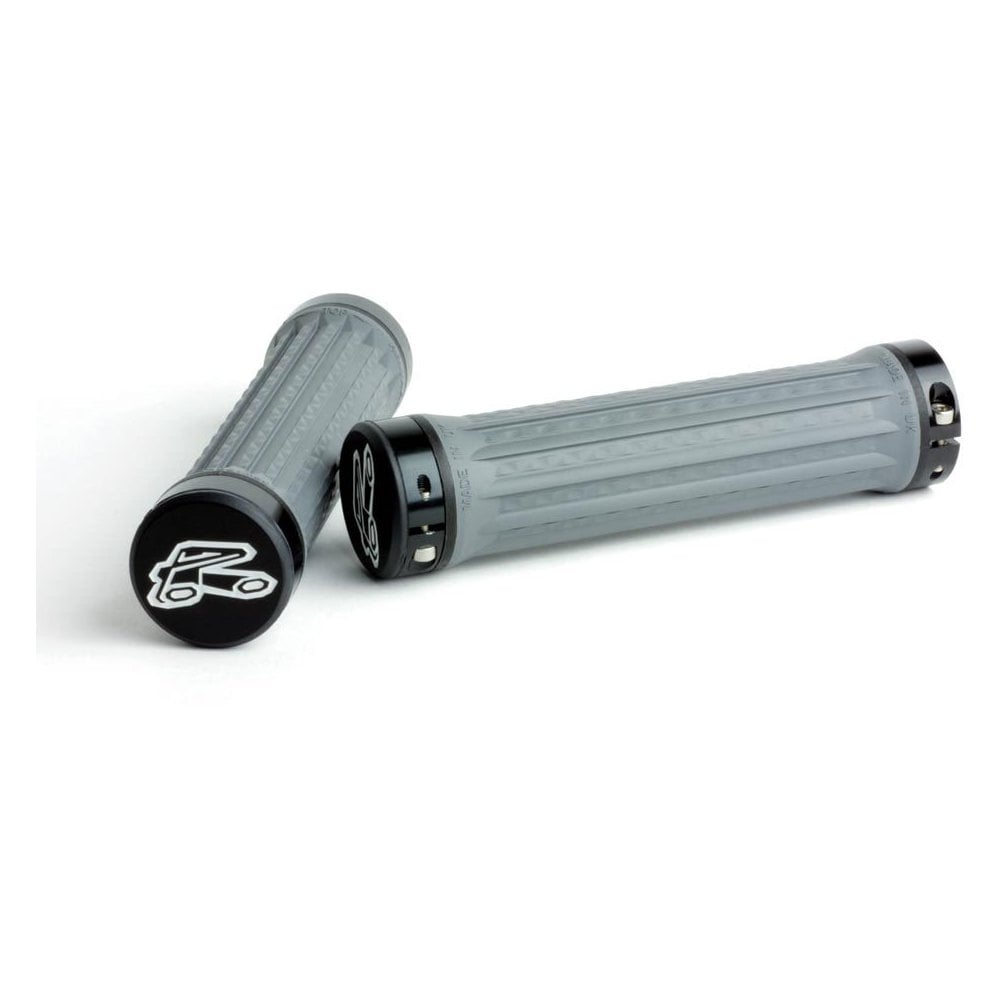 Renthal Traction Lock-On Grips Med Grey / Medium Compound