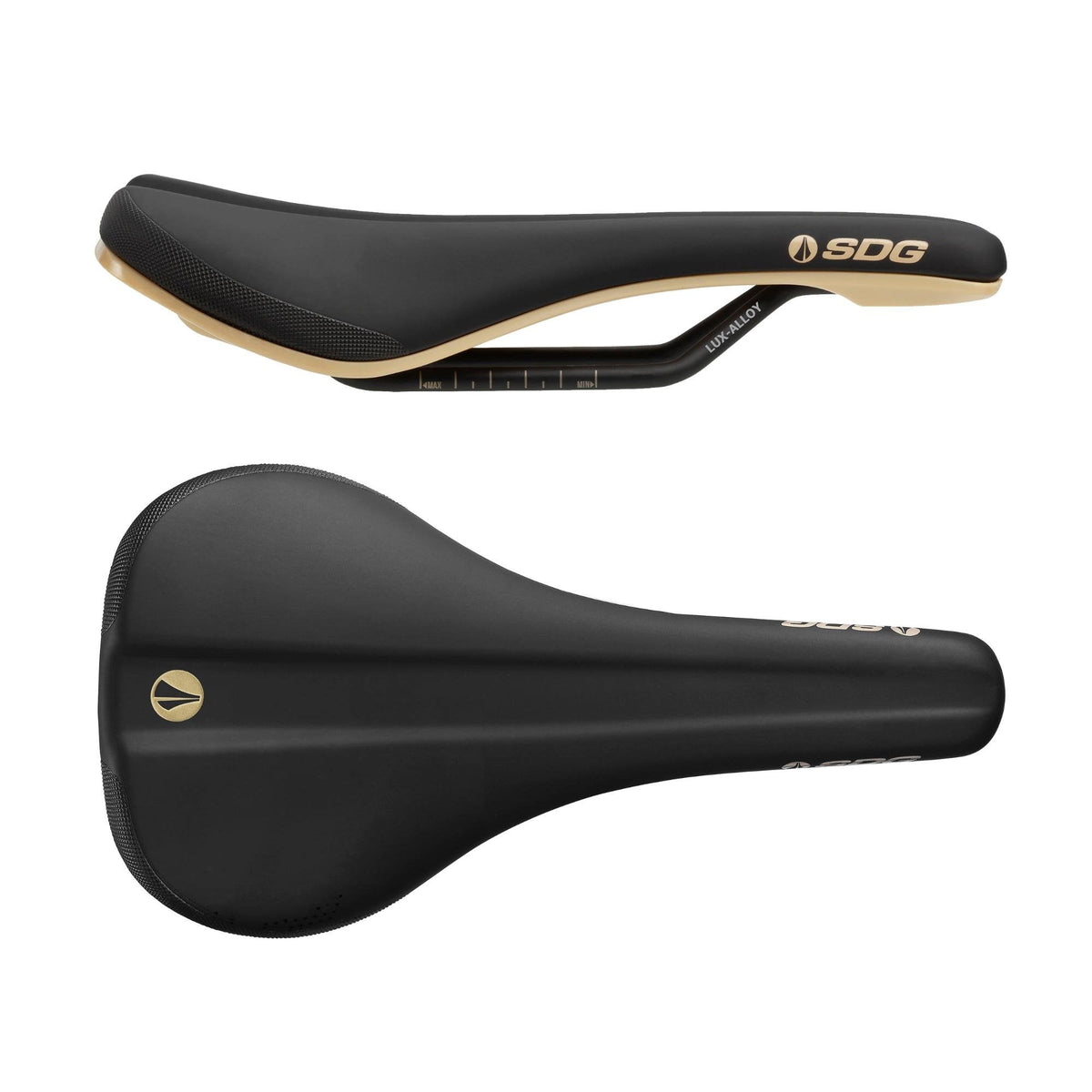 SDG Bel Air 3.0 LUX Alloy Rail Saddle Tan