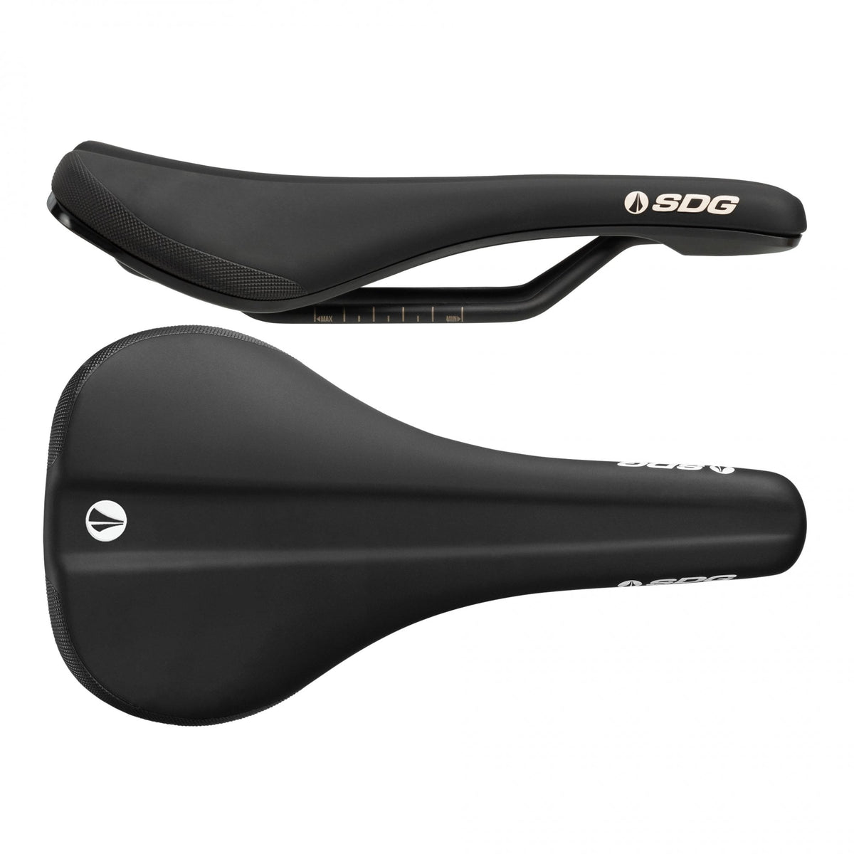 SDG Bel Air 3.0 Steel Rail Saddle Black