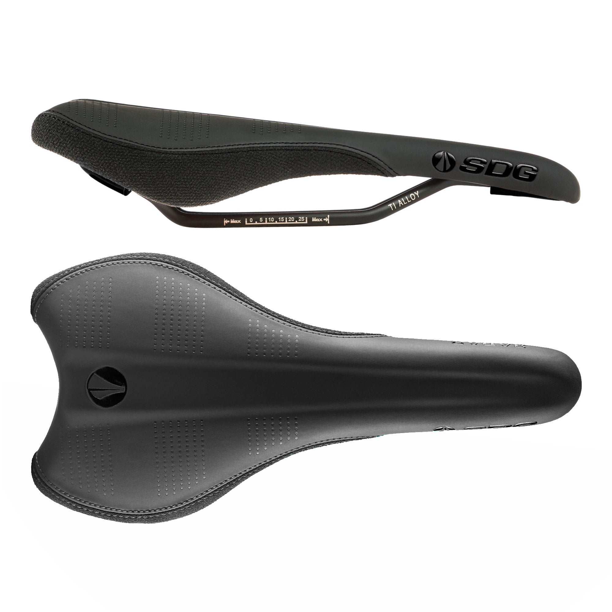 SDG Radar Ti-Alloy Saddle Black