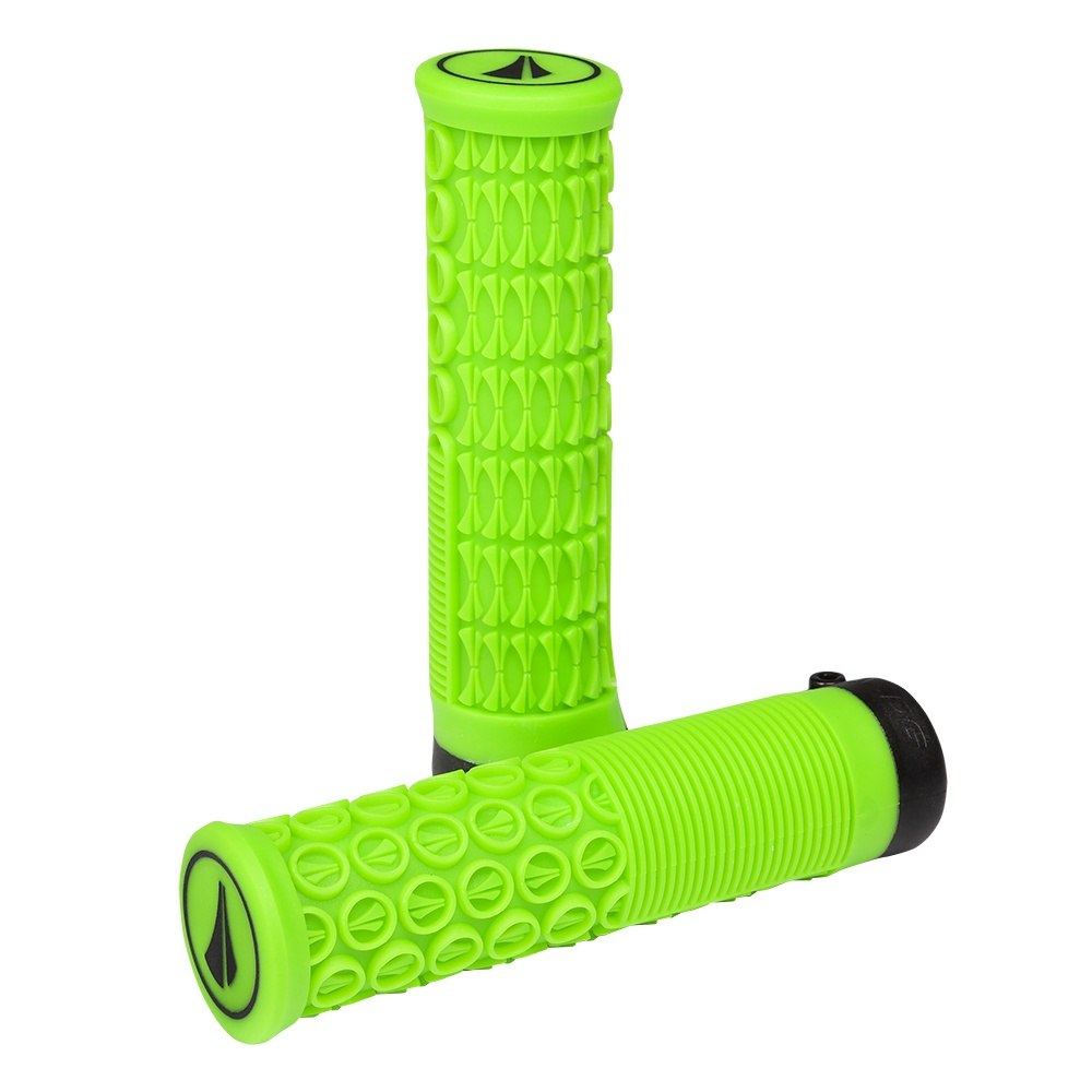 SDG Thrice Lock-On Grips Neon Green / 31mm