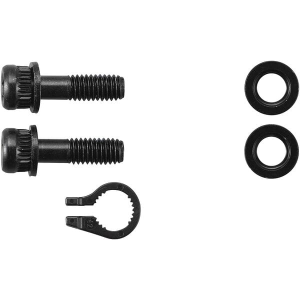 Shimano 200 to 203mm Disc Brake Adapter for Post Mount Calliper Black / Front 200 mm post mount - 203 mm