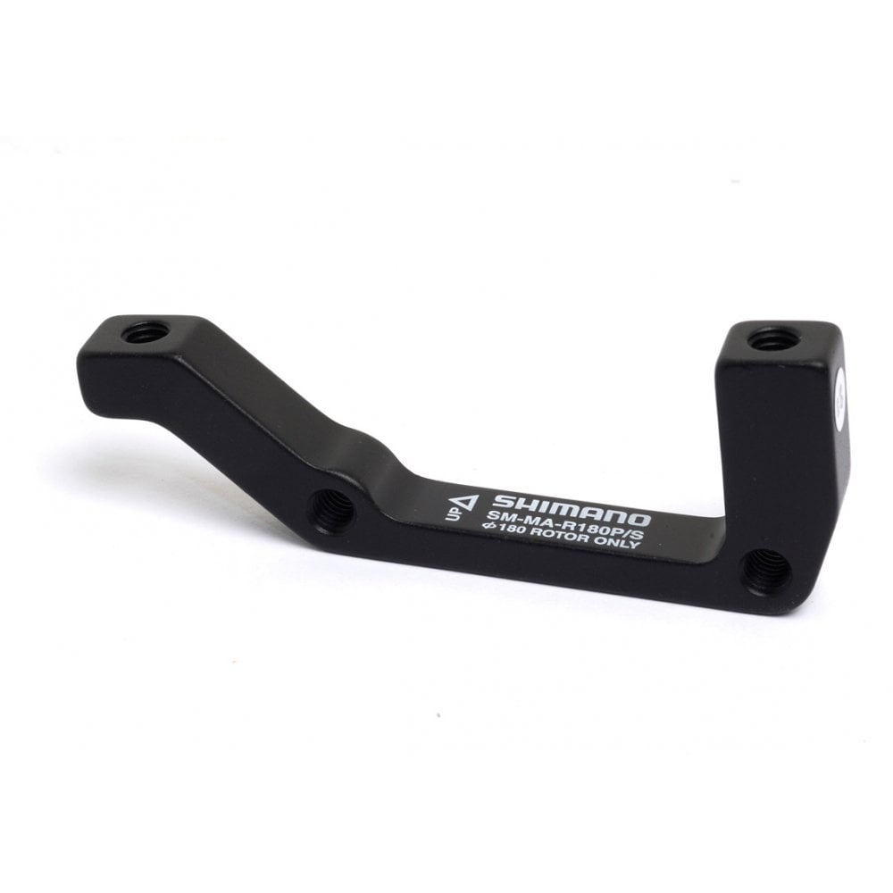 Shimano Brake Mount Adapters Black / Rear I.S / 180mm