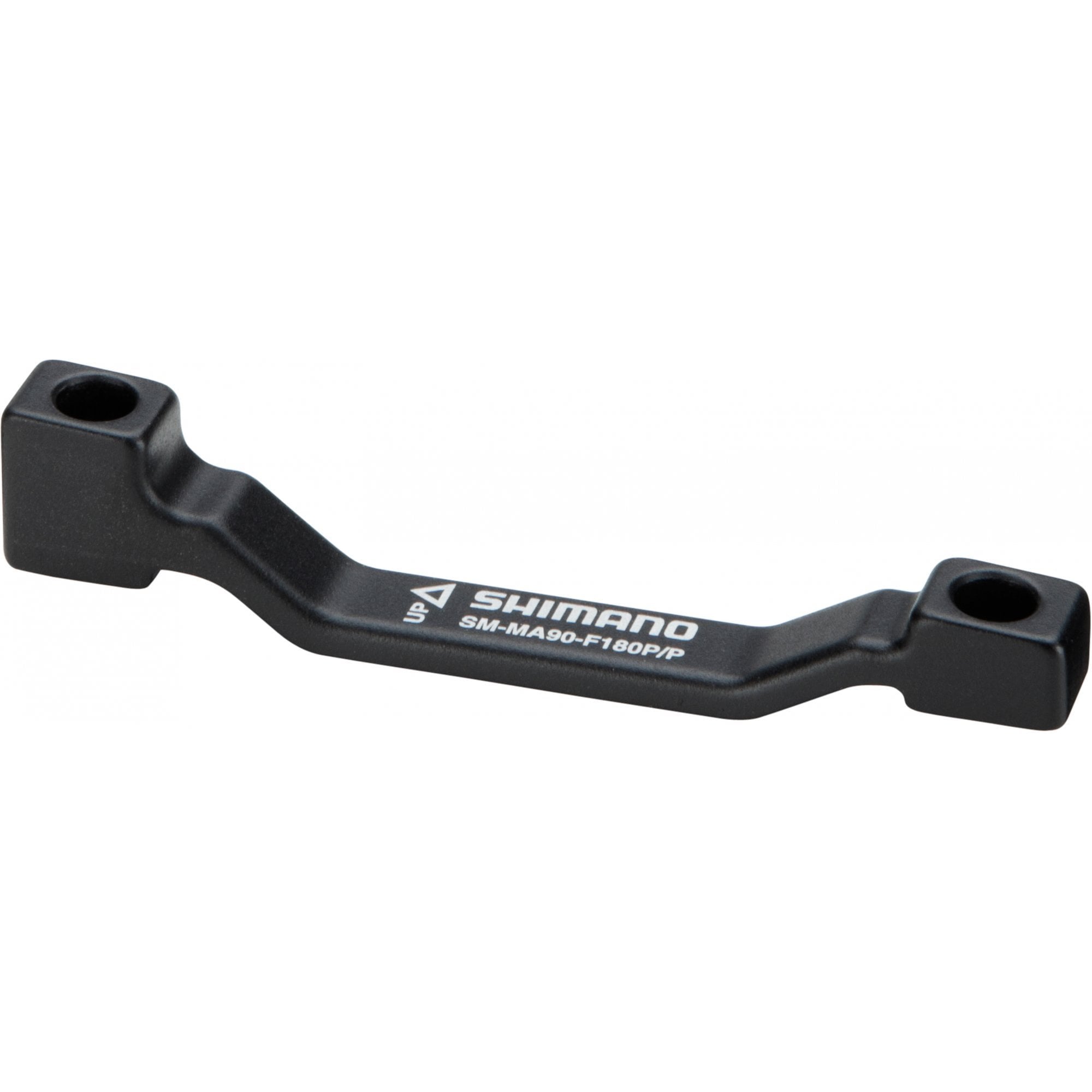 Shimano Disc Brake Mount Adapter M985 Black / Front Post / 180mm