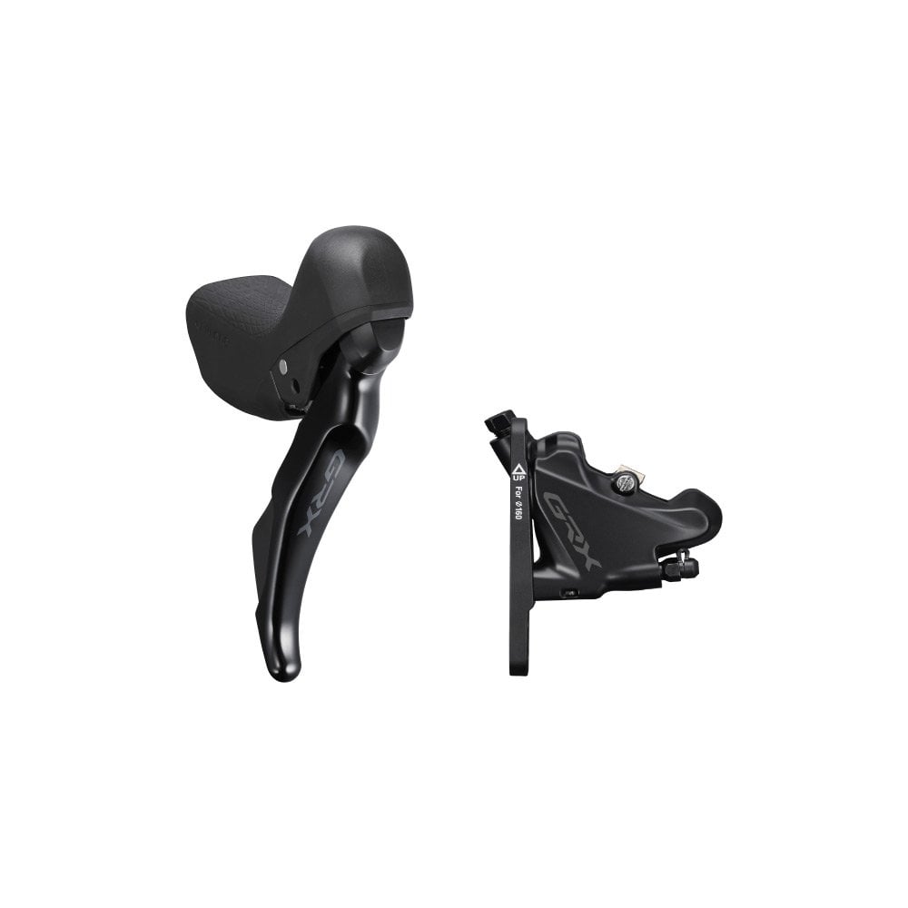Shimano GRX ST-RX400/BR-RX400 10 Speed STI Lever & Disc Brake Black / Right Hand - Front