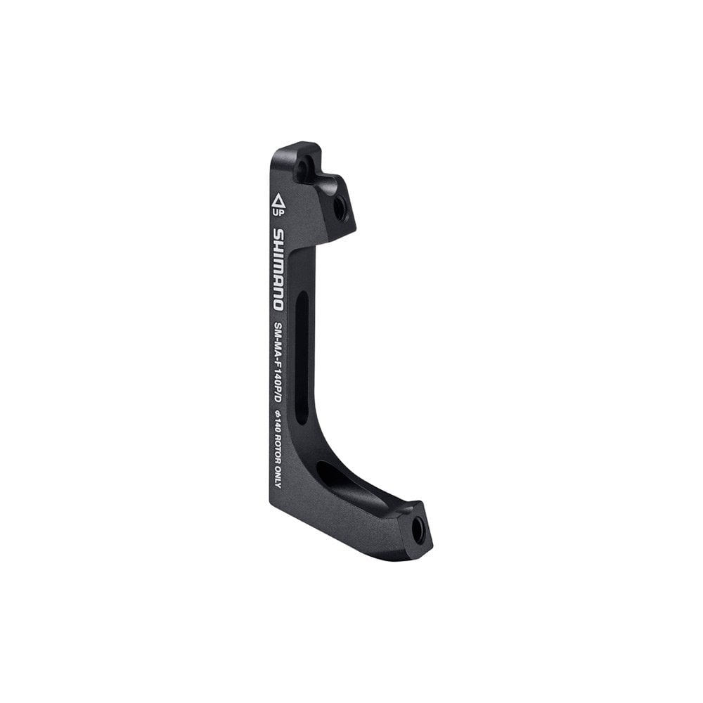 Shimano Post Mount Disc Brake Adapter Black / Front post calliper to flat mount - 140mm