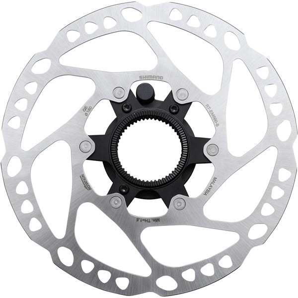 Shimano STEPS RT-EM600 Centre-Lock Disc Brake Rotor Silver / 160mm