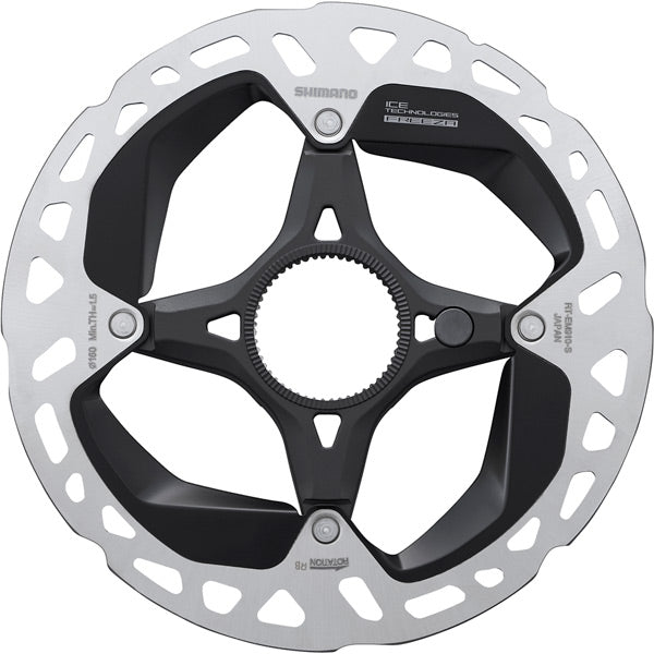 Shimano STEPS RT-EM910 Centre-Lock FREEZA Disc Brake Rotor Silver / 160mm