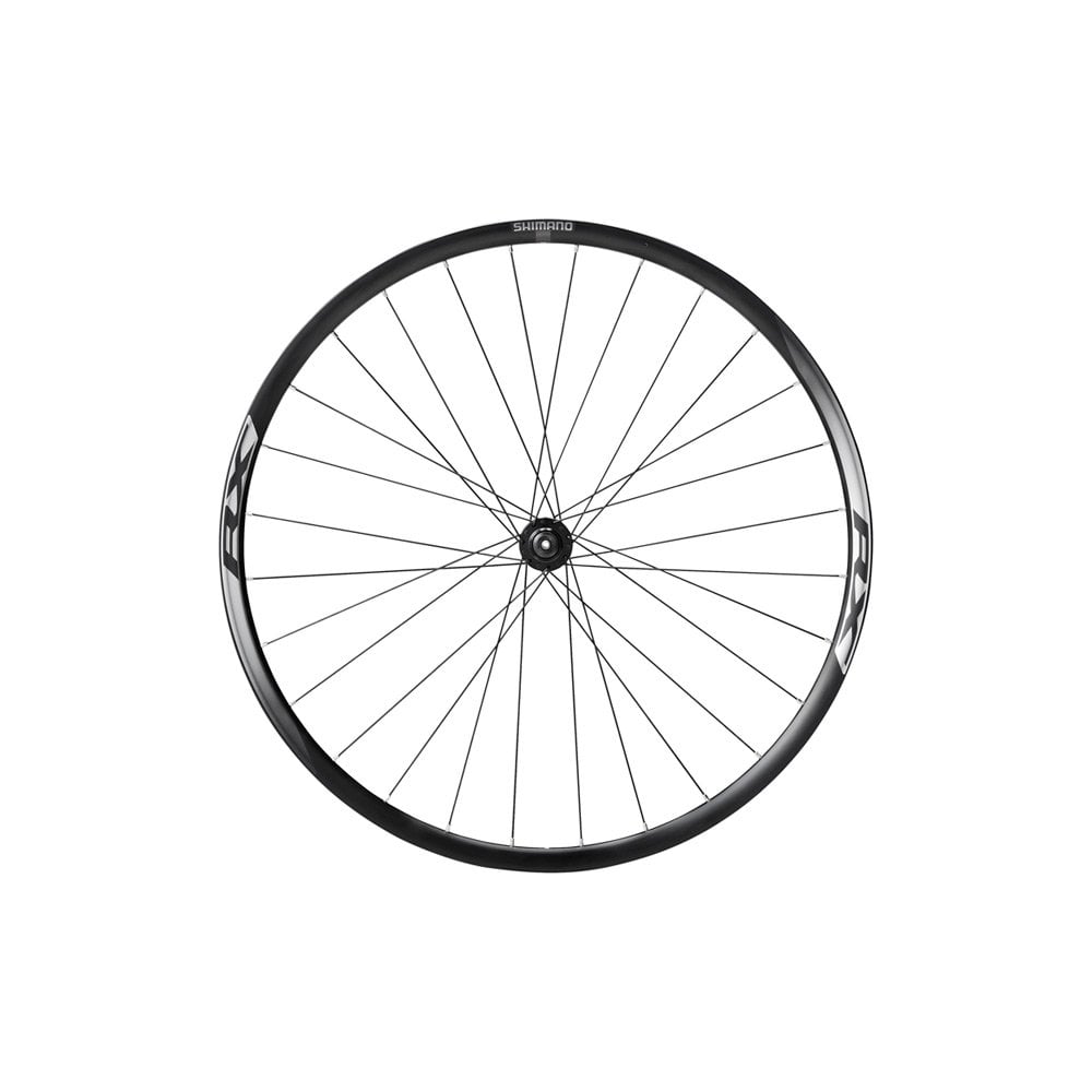 Shimano WH-RX010 disc road wheel, clincher 24 mm, black