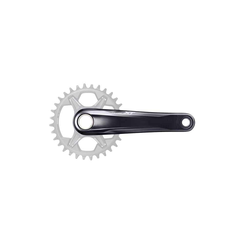 Shimano XT FC-M8100 12 Speed Crankset Black / 165mm / 52mm Chainline