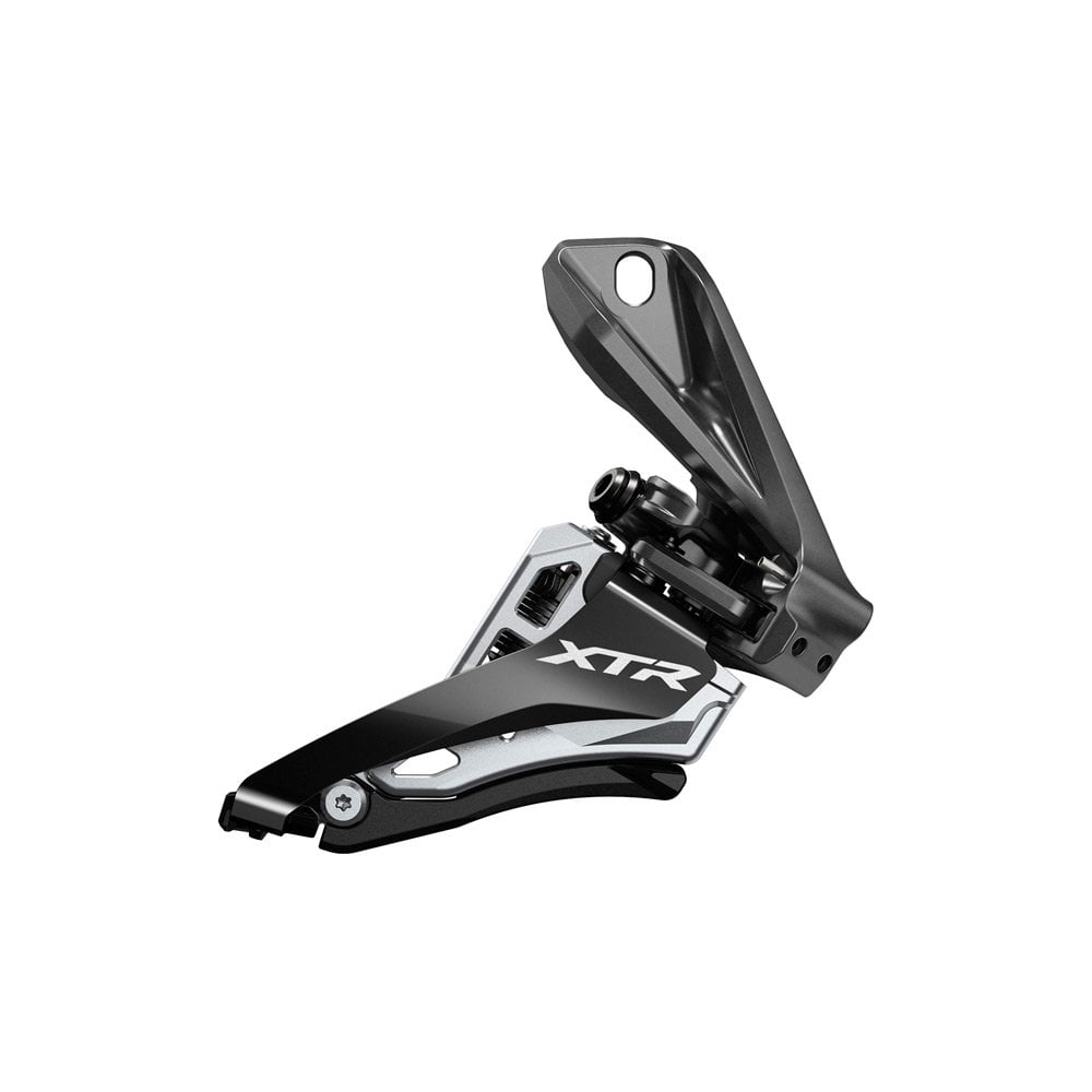 Shimano XTR M9100 12-Speed Front Derailleur Grey / Black / direct mount, side swing
