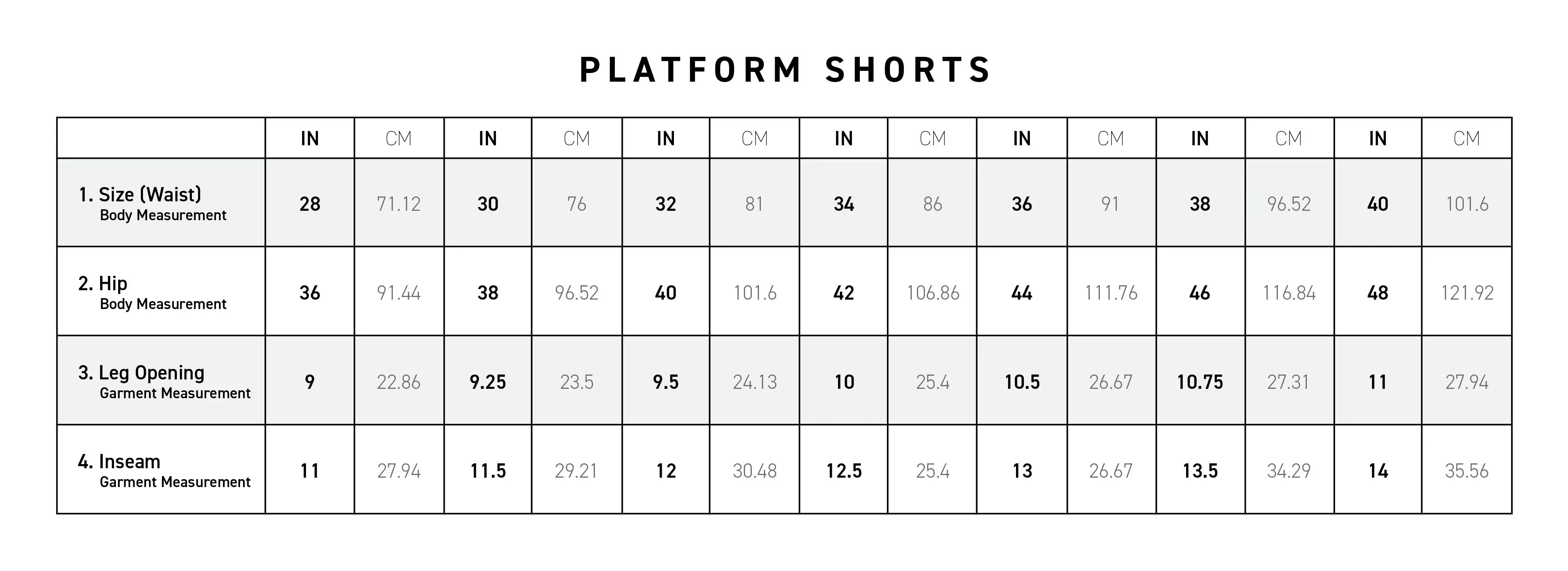 Evil 686 Platform Shorts