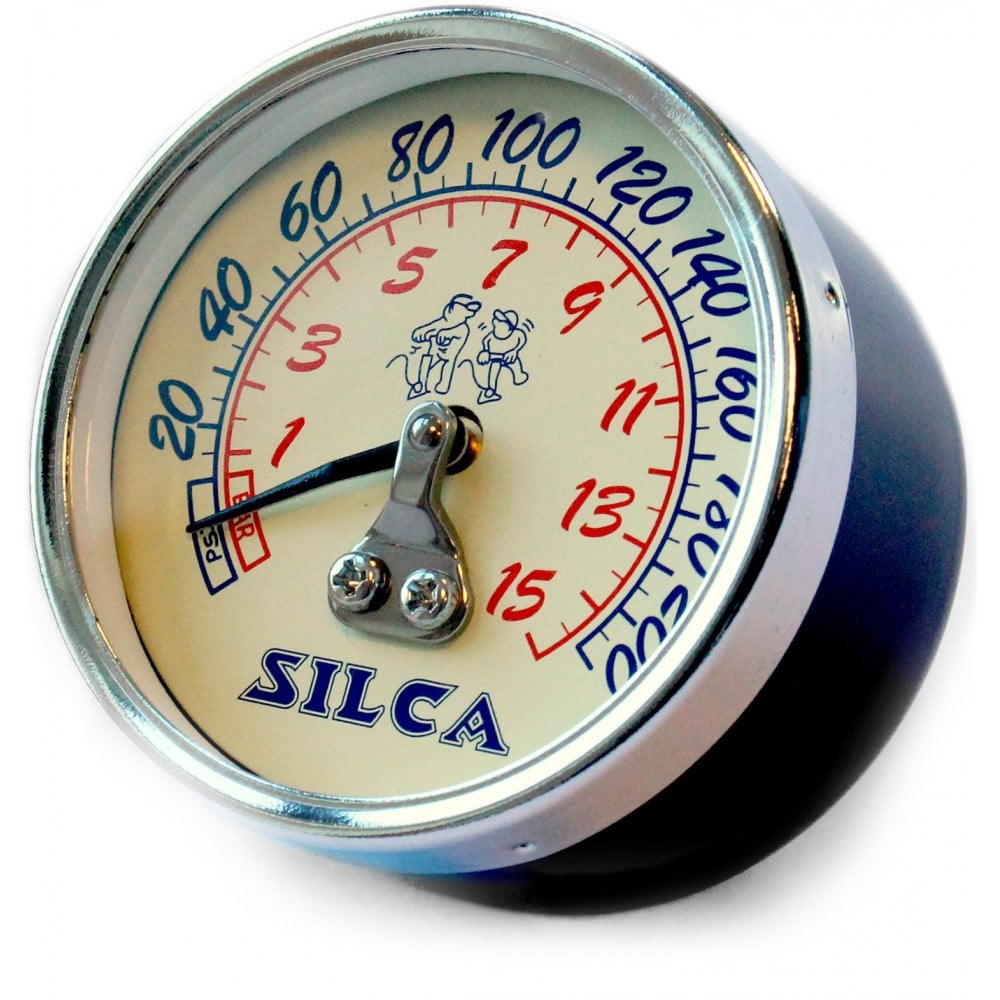Silca 210psi Replacement Gauge for Pista and SuperPista White