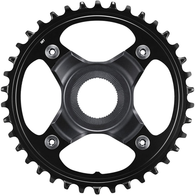 Shimano SM-CRE80-B chainring, 38T without chain guard